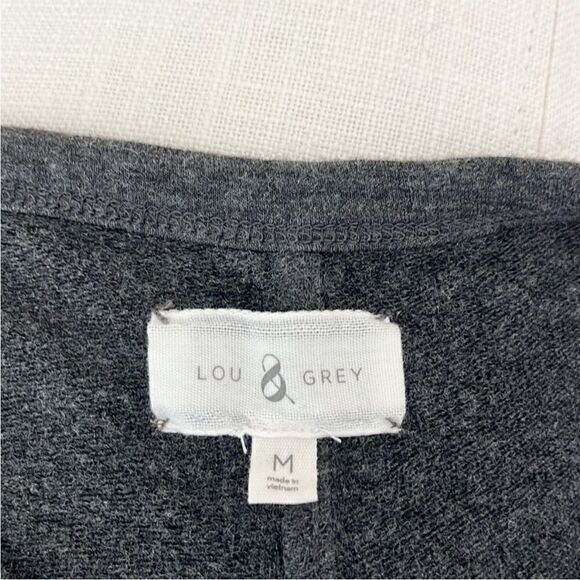 Lou & Grey Signature Soft Three Quarter Sleeve Softspun Terry Dress - Picture 10 of 11